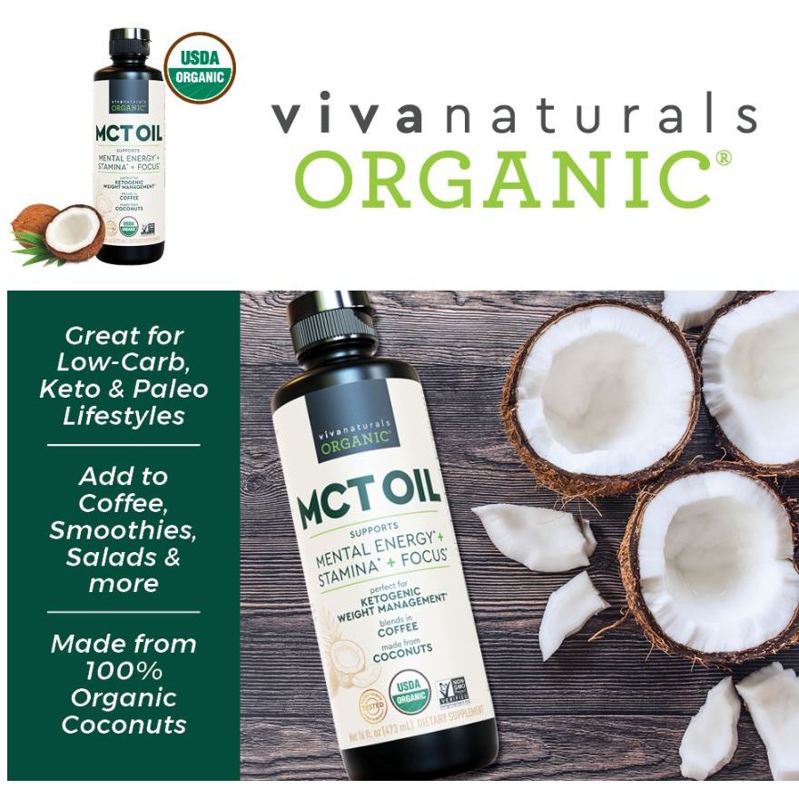 Gym-Keto-Fat Burn. MCT oil C8 Bulletproof Dầu Dừa MCT oil